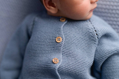 Baby Sweater and Pants Set in Jeans