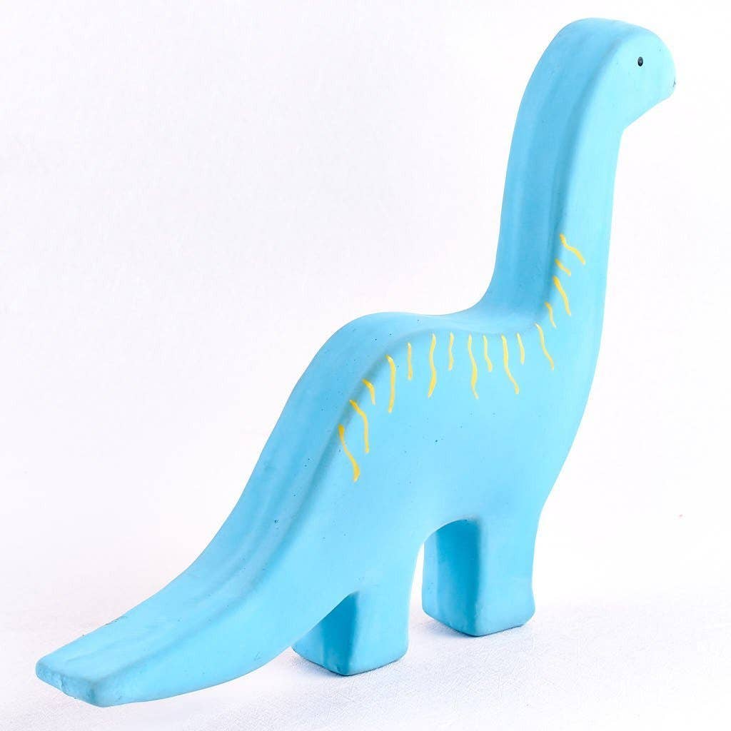 Baby Brachiosauras Natural Organic Rubber Toy