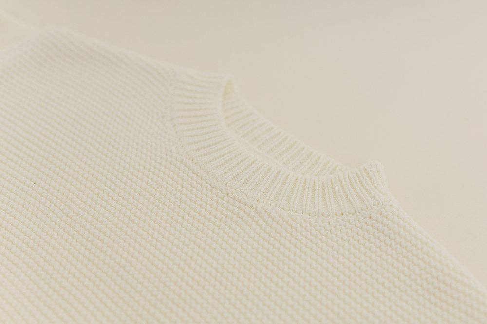 Cream Knit Sweater