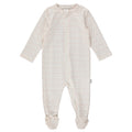 Zipper Baby Footie Onesie - Flowers
