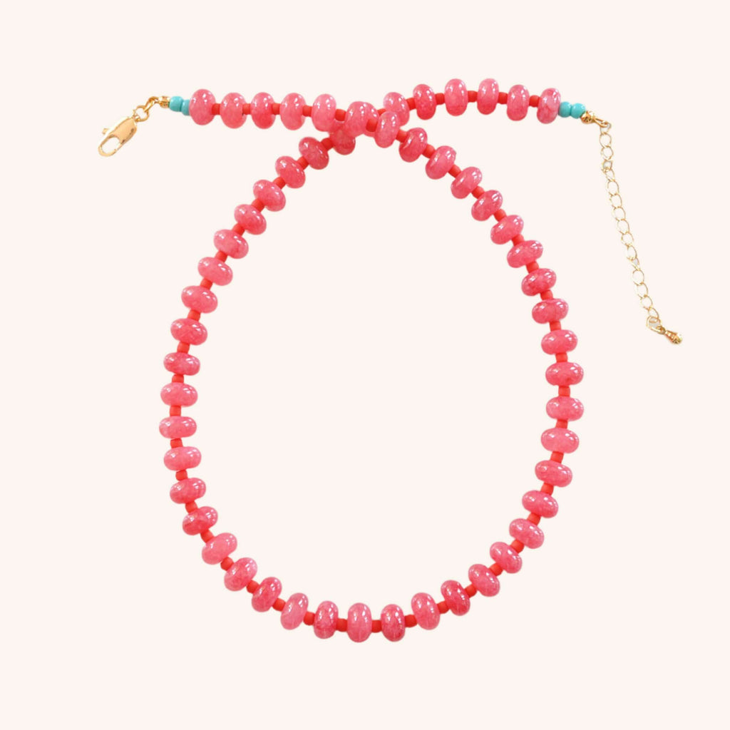 Gemstone Juice Necklaces | Watermelon Juice