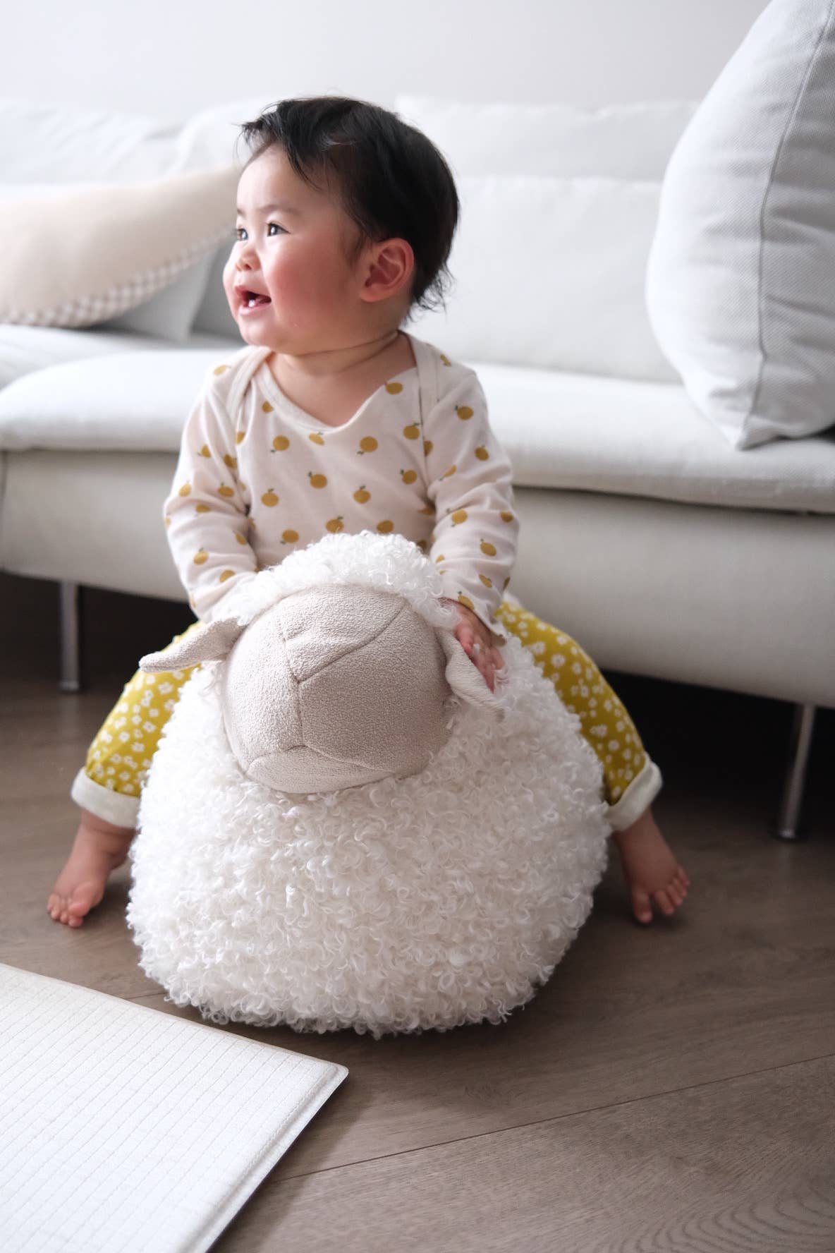 Baa Baa Sheep Pouff | Cream