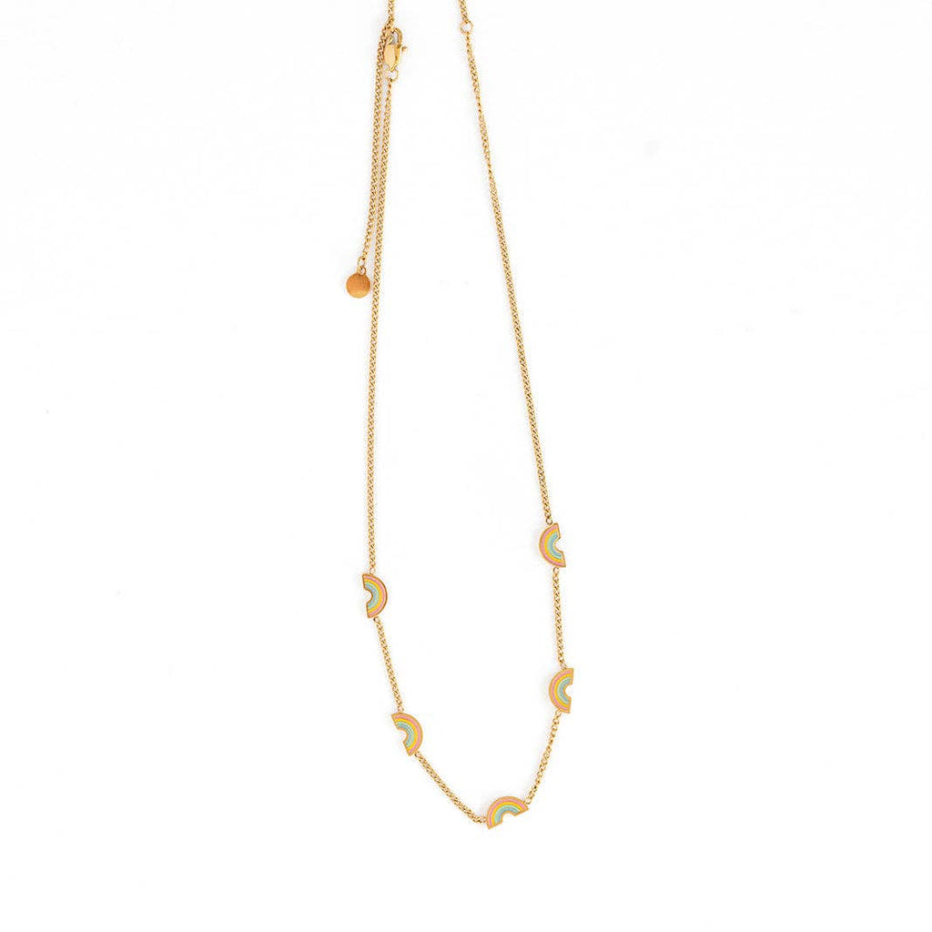 Rainbow Repeat Necklace