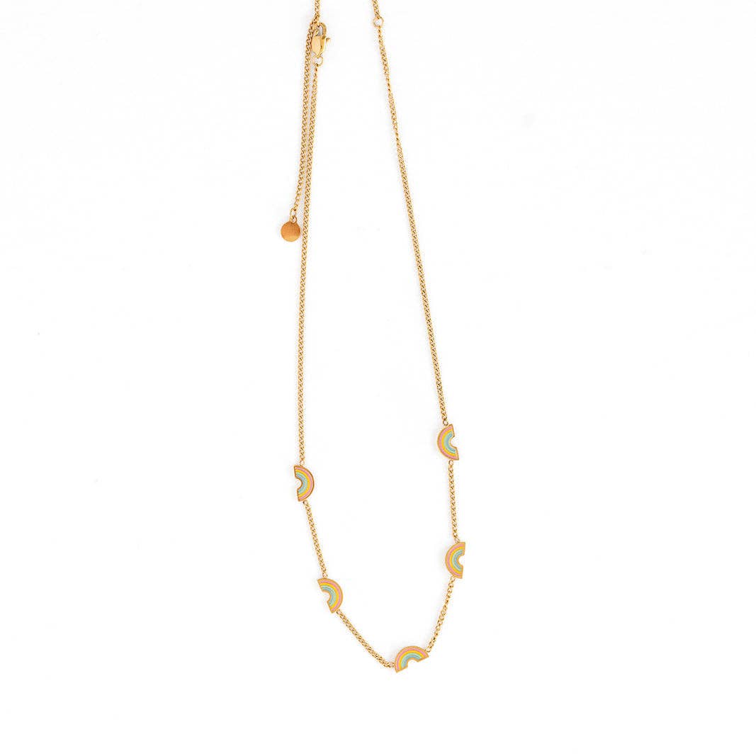 Rainbow Repeat Necklace