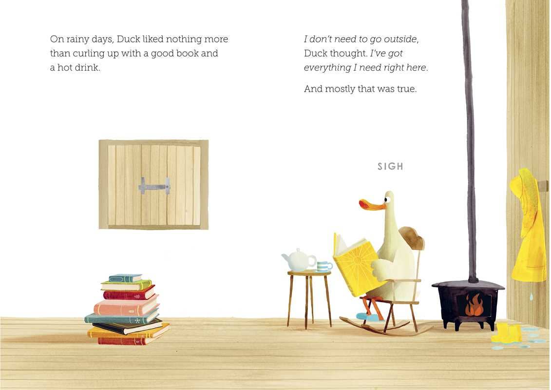 Duck Who Didn't Like Water by Steve Small