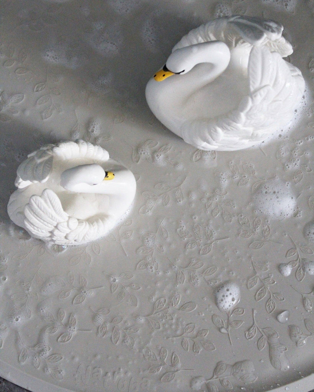 Natural rubber Bathtoy Swan - White | Large