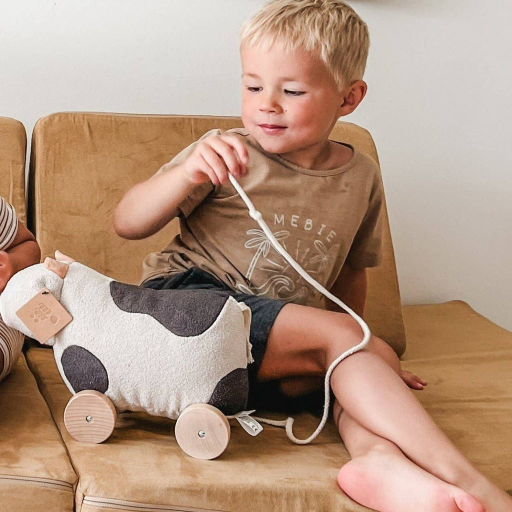 Willow Pull-along Cow
