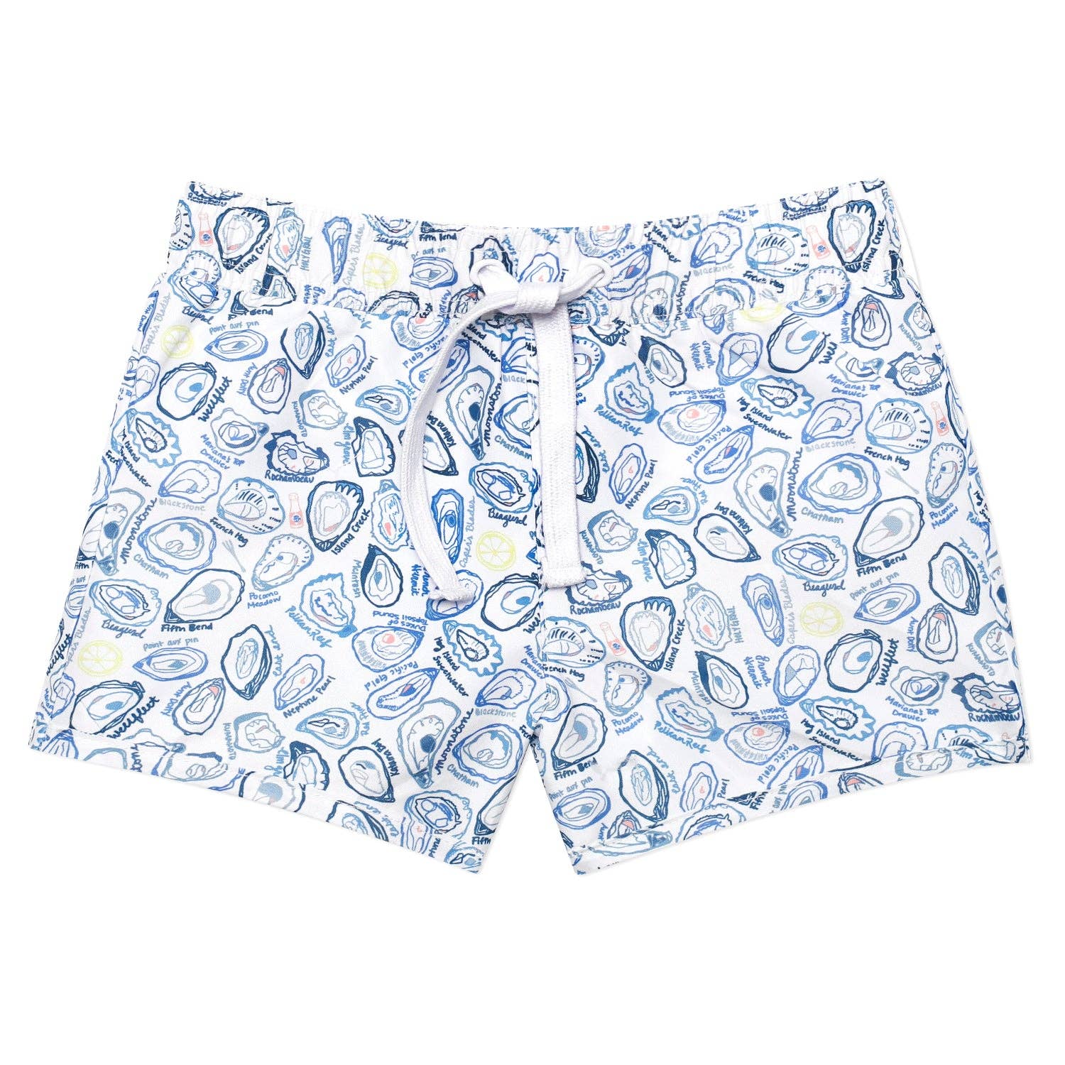 Oysters Boy's Swim Short - Pear Blue