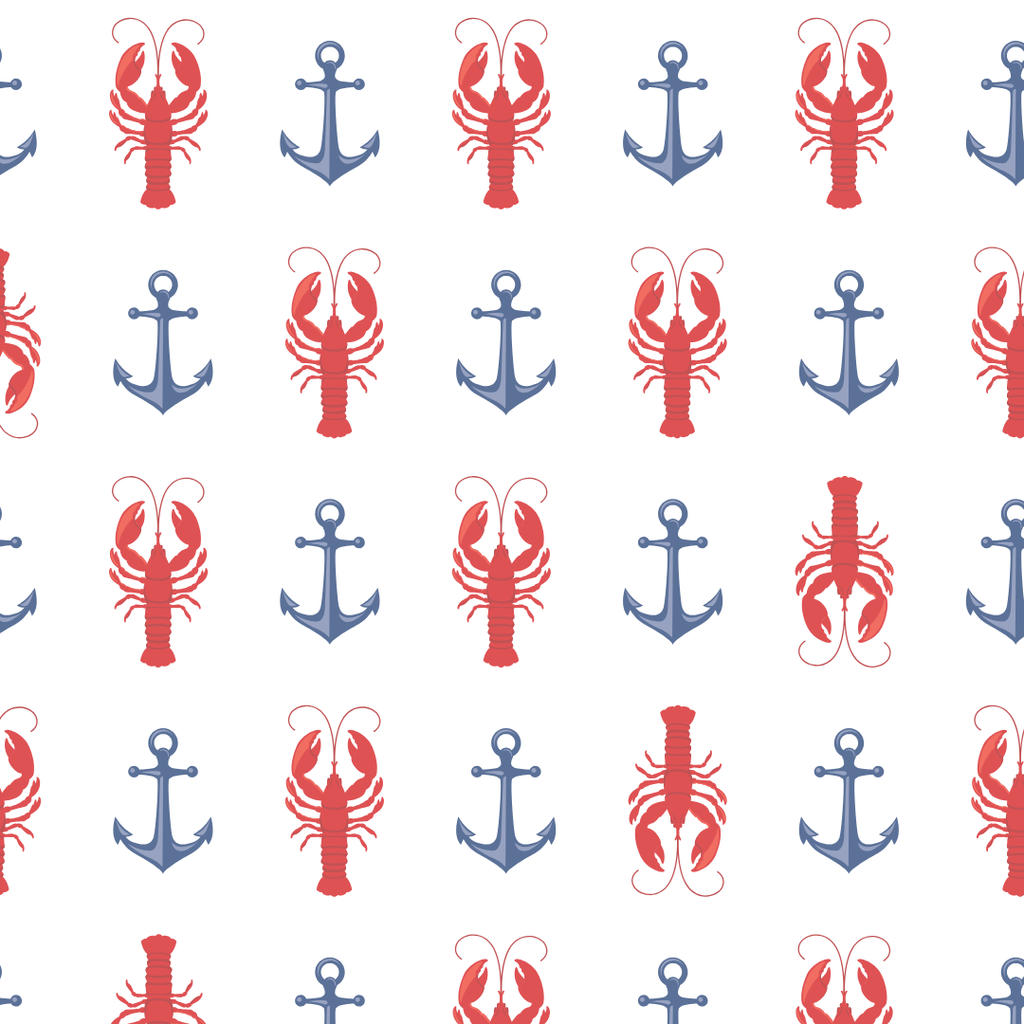 Cape Cod Lobster Zippered Romper
