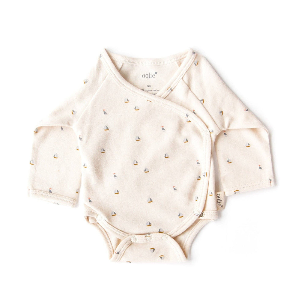 Organic Baby Bodysuit - Natural