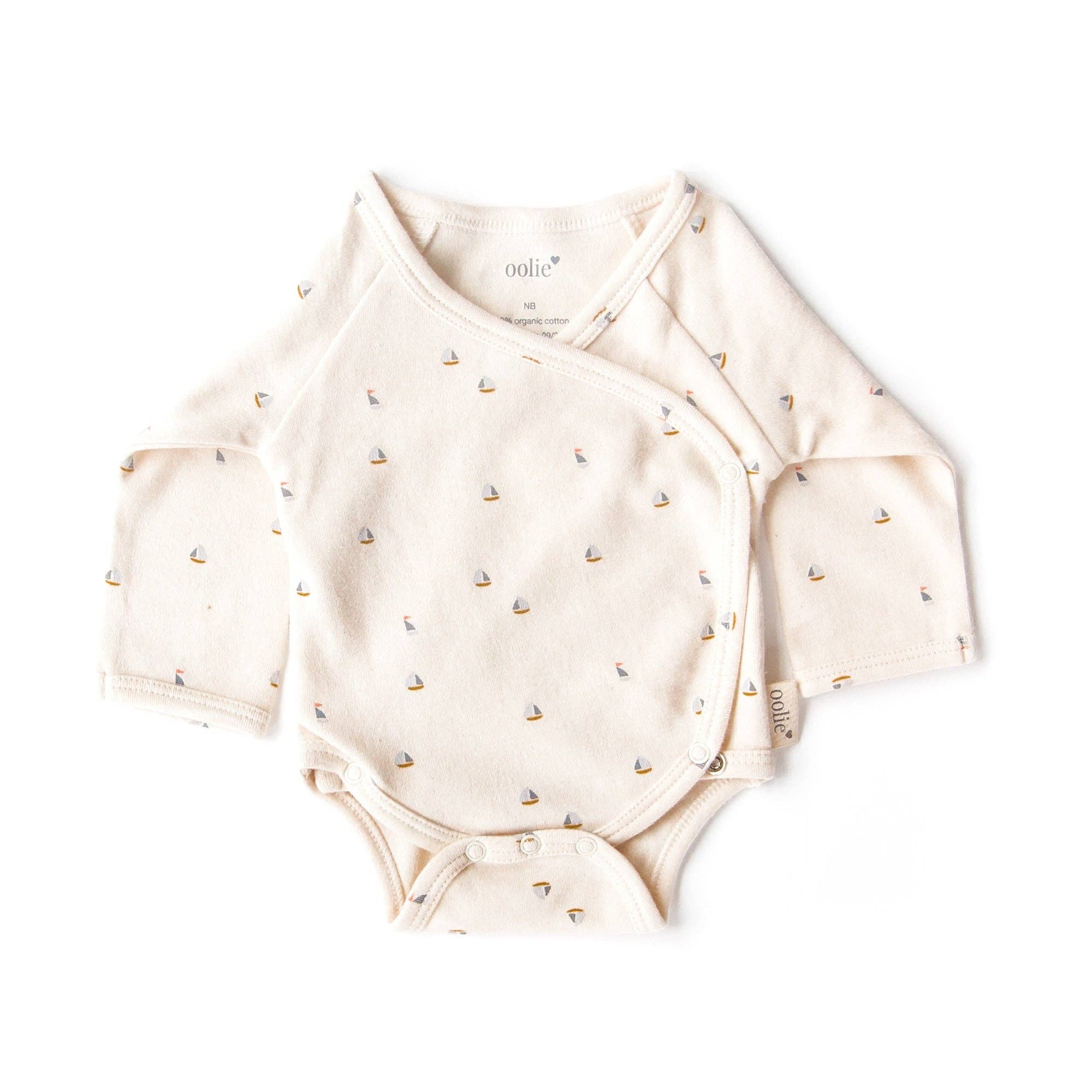 Organic Baby Bodysuit - Natural