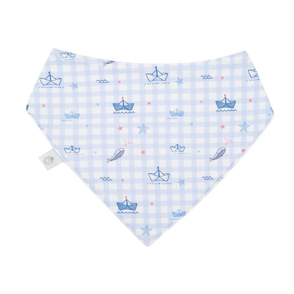 Sailors Pima Baby Bib