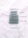 Mini Hair Clips - Bluebell