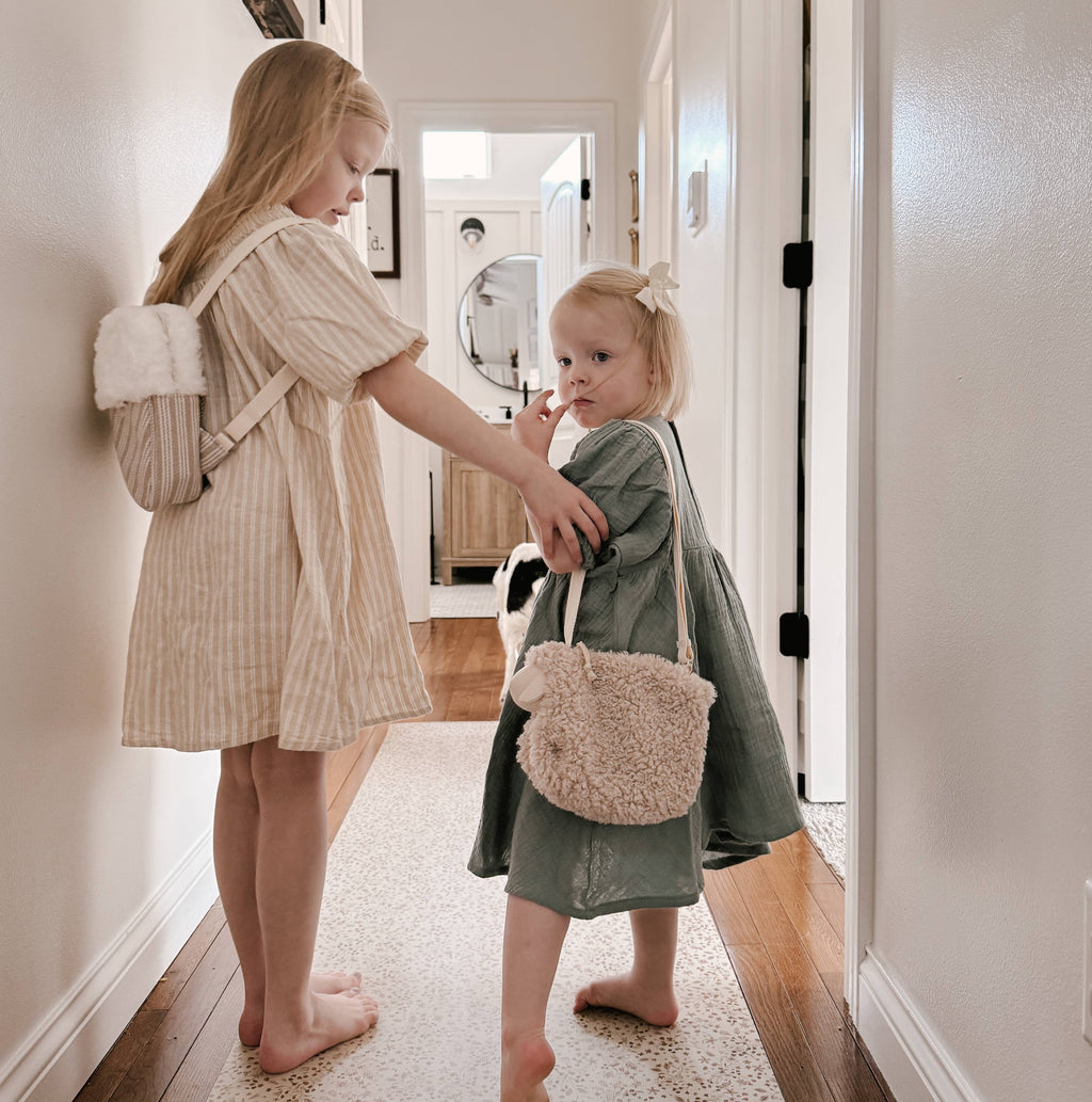 Baa Baa Sheep Sling Bag | Cream