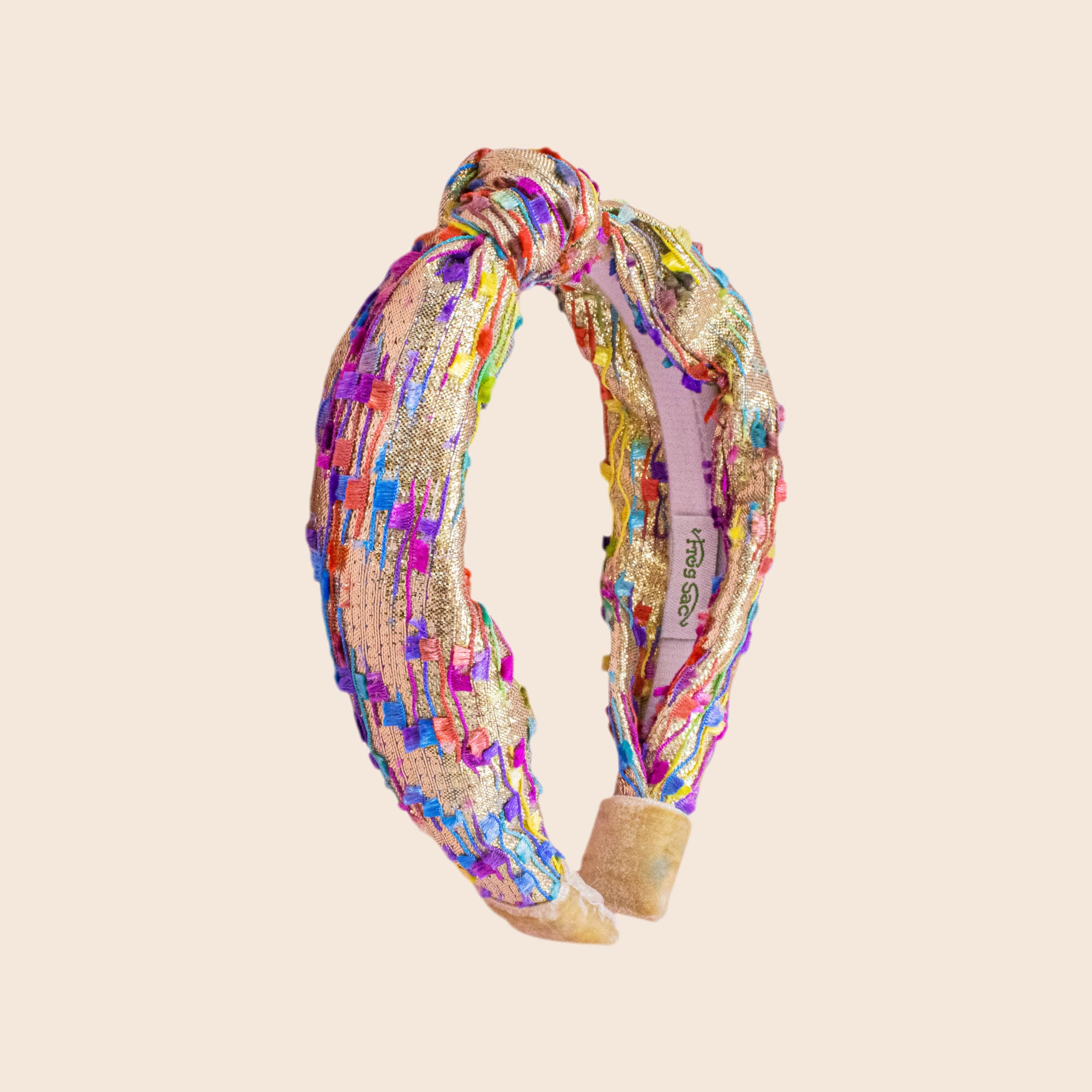 Knot Headband | Confetti Gold