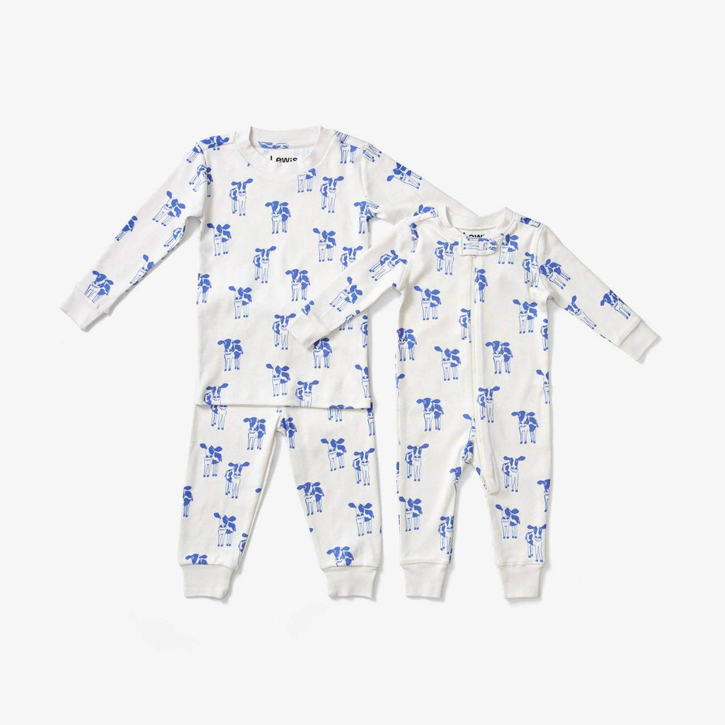 Zip Sleeper - Cow | Marine