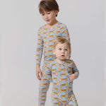 Kids Bamboo PJ Set - Tigers