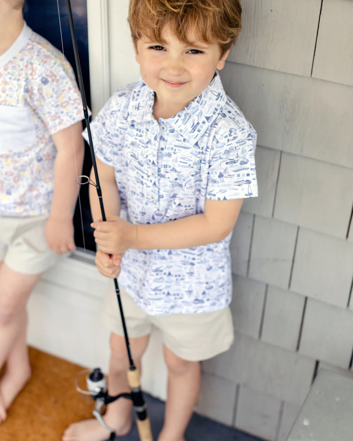 Boats Boy's Polo Shirt