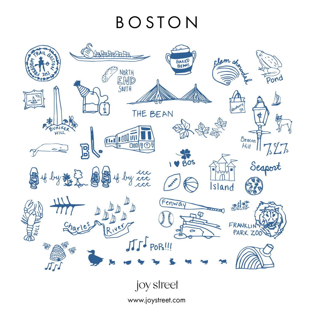 Boston Zip Baby Onesie - Sailor Blue