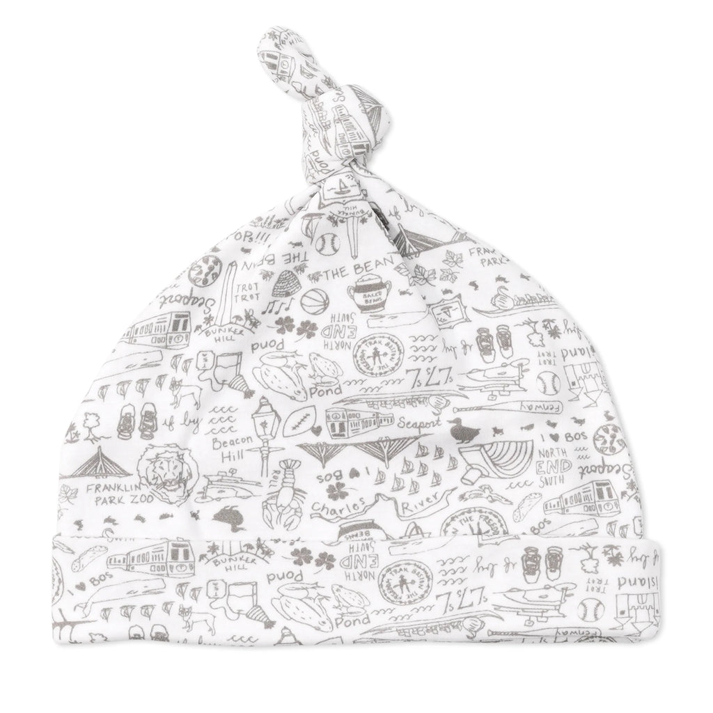 Boston Knotted Baby Hat