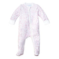 Boston Zip Baby Onesie - Strawberry Ice Cream Pink