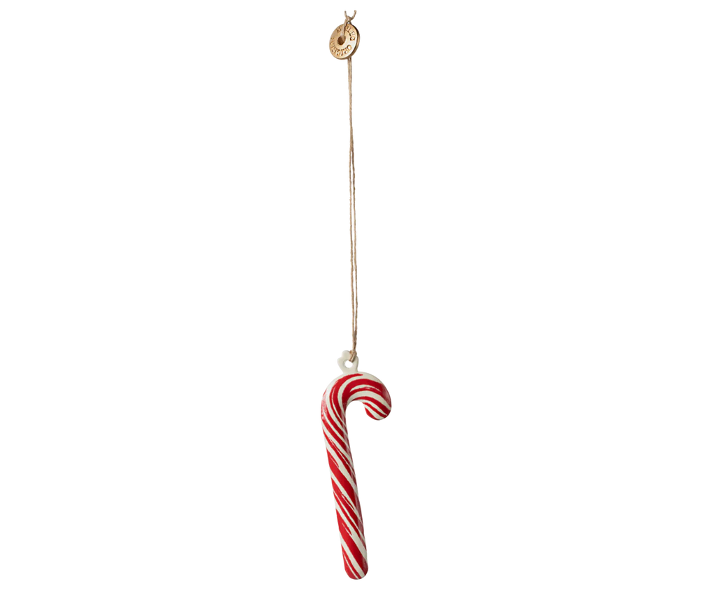 Metal Ornament, Sugar Cane - Stripe