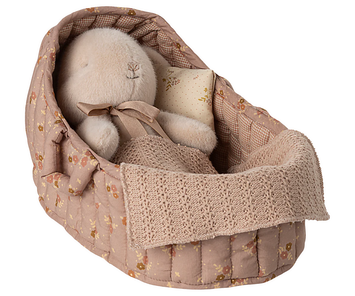 Carry Cot, Large - Rose