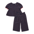 Baby Girls Dawson 2-Piece Set - Navy Carnation