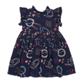 Girls Jennifer Dress - Tic Tac Toe