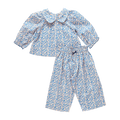 Baby Girls Dawson 2-Piece Set - Blue Climbing Floral