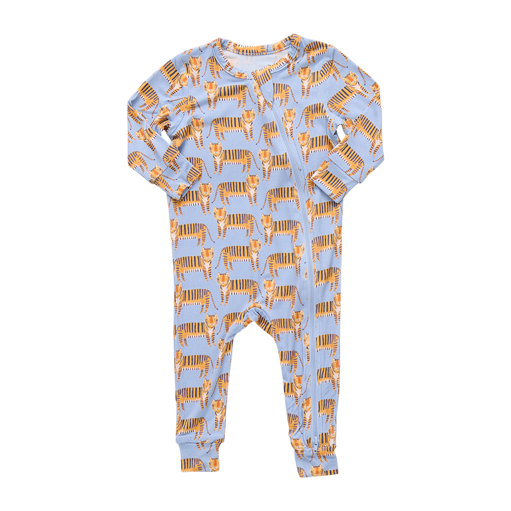 Baby Bamboo Romper - Tigers