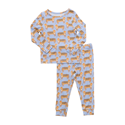 Kids Bamboo PJ Set - Tigers
