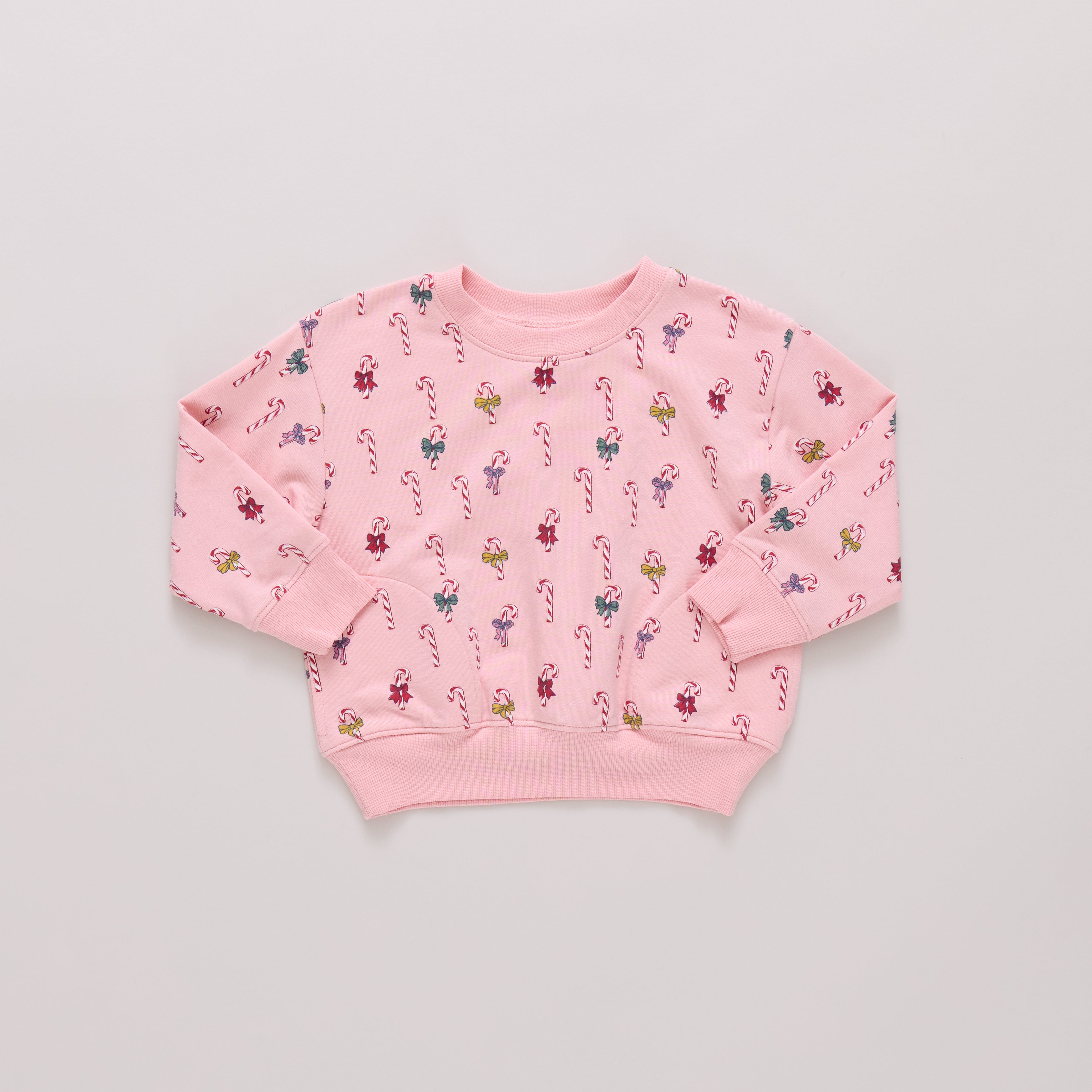 Play Sweatshirt - Mini Candy Cane