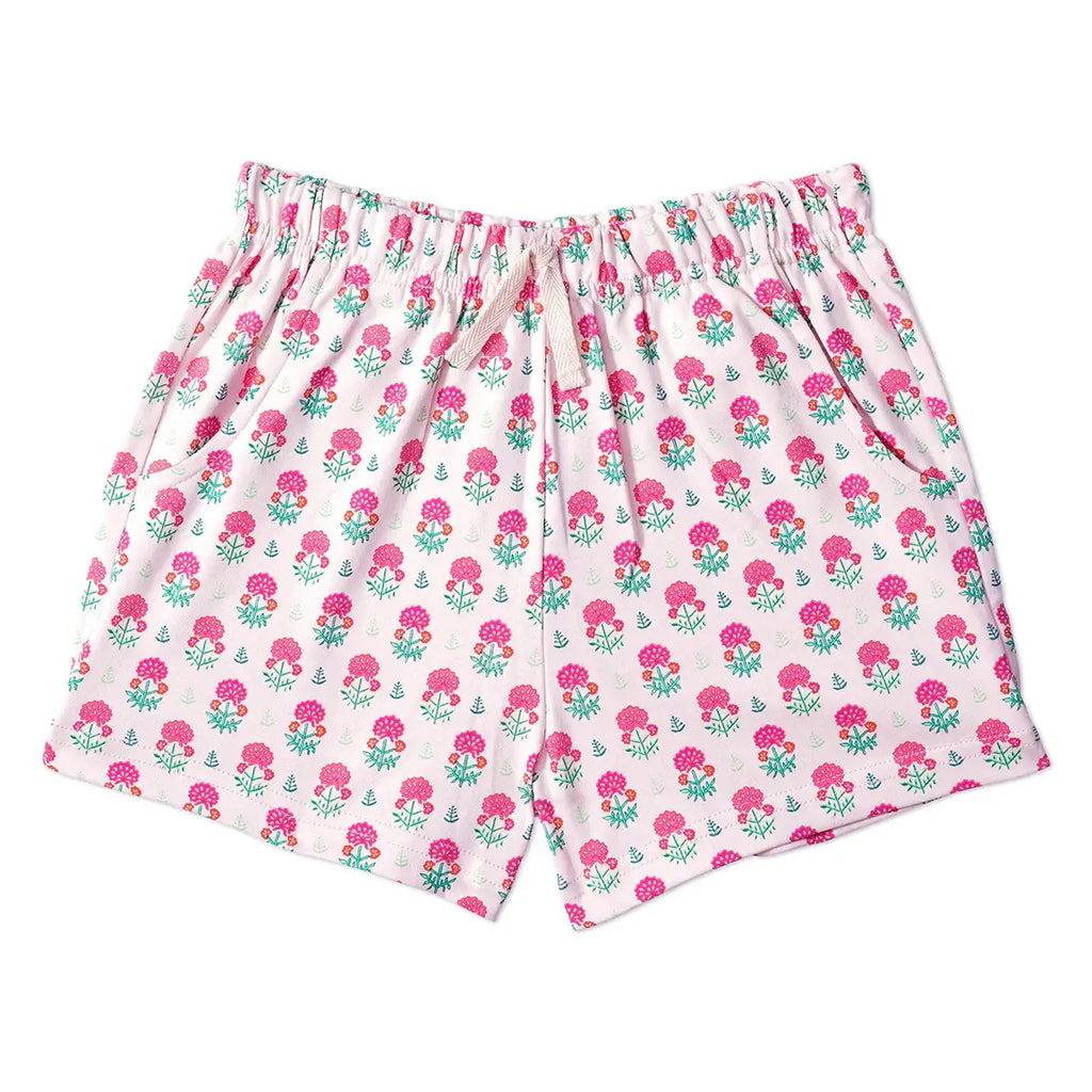 Geranium Block Print Kids Camp Set