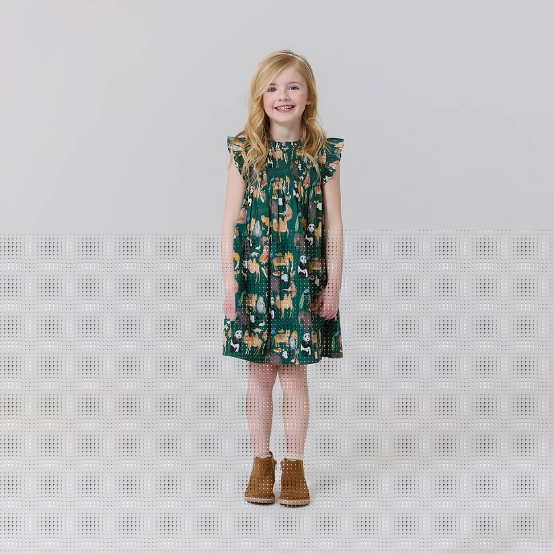 Girls Stevie Dress - Animals of Asia