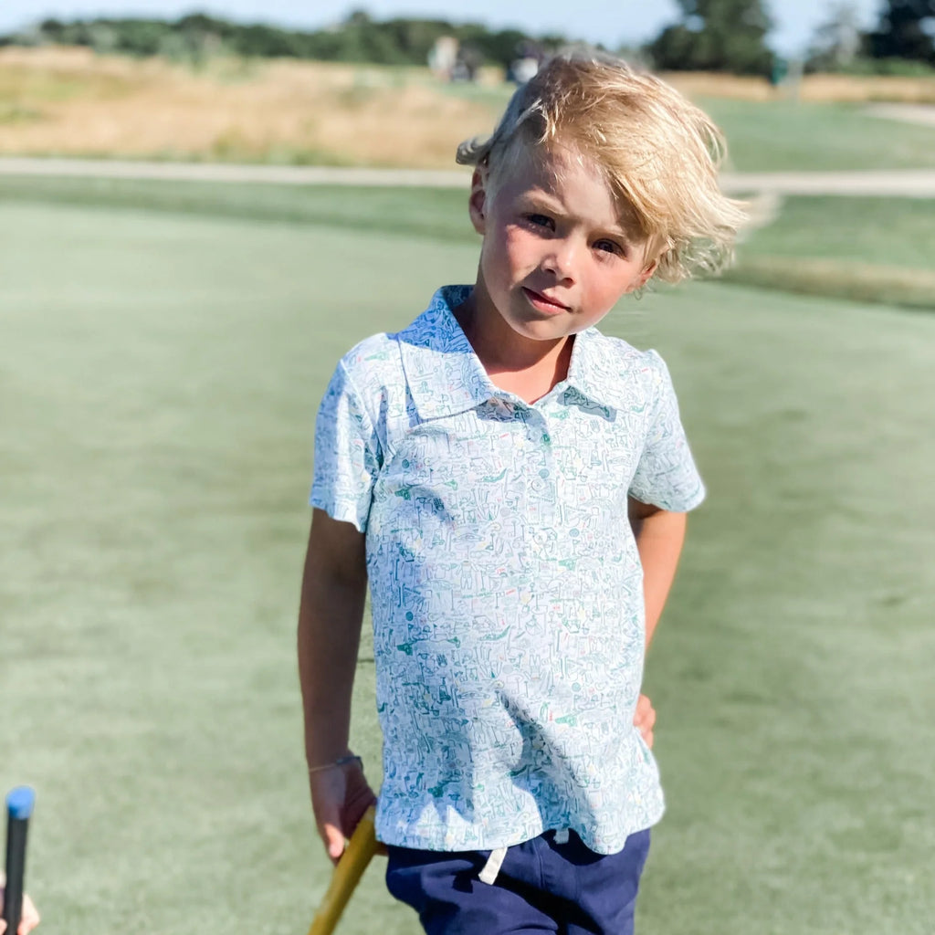 Golf Boy's Polo Shirt