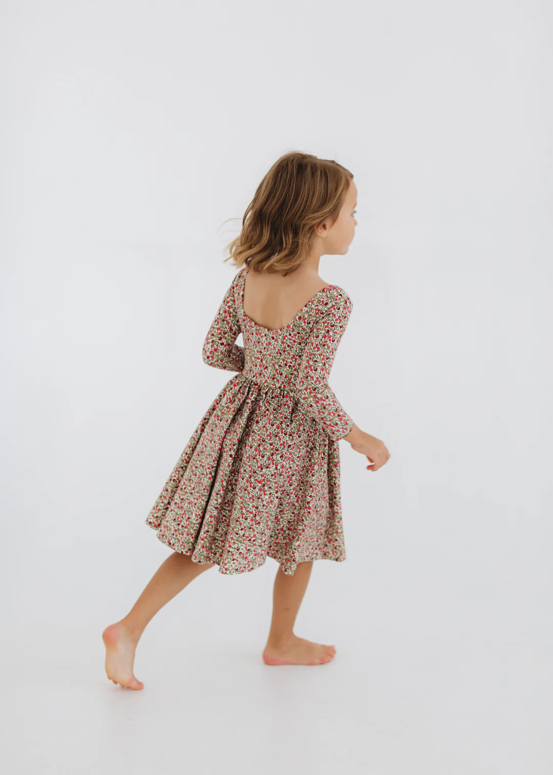 green emerald velvet dress Twirl Dress