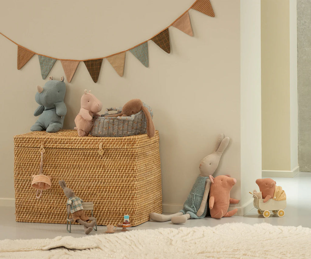 Carry Cot, Large - Blue