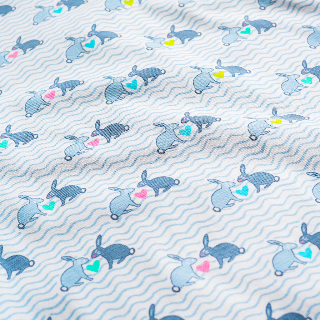 Bunny Love Two Piece Kids Pajamas