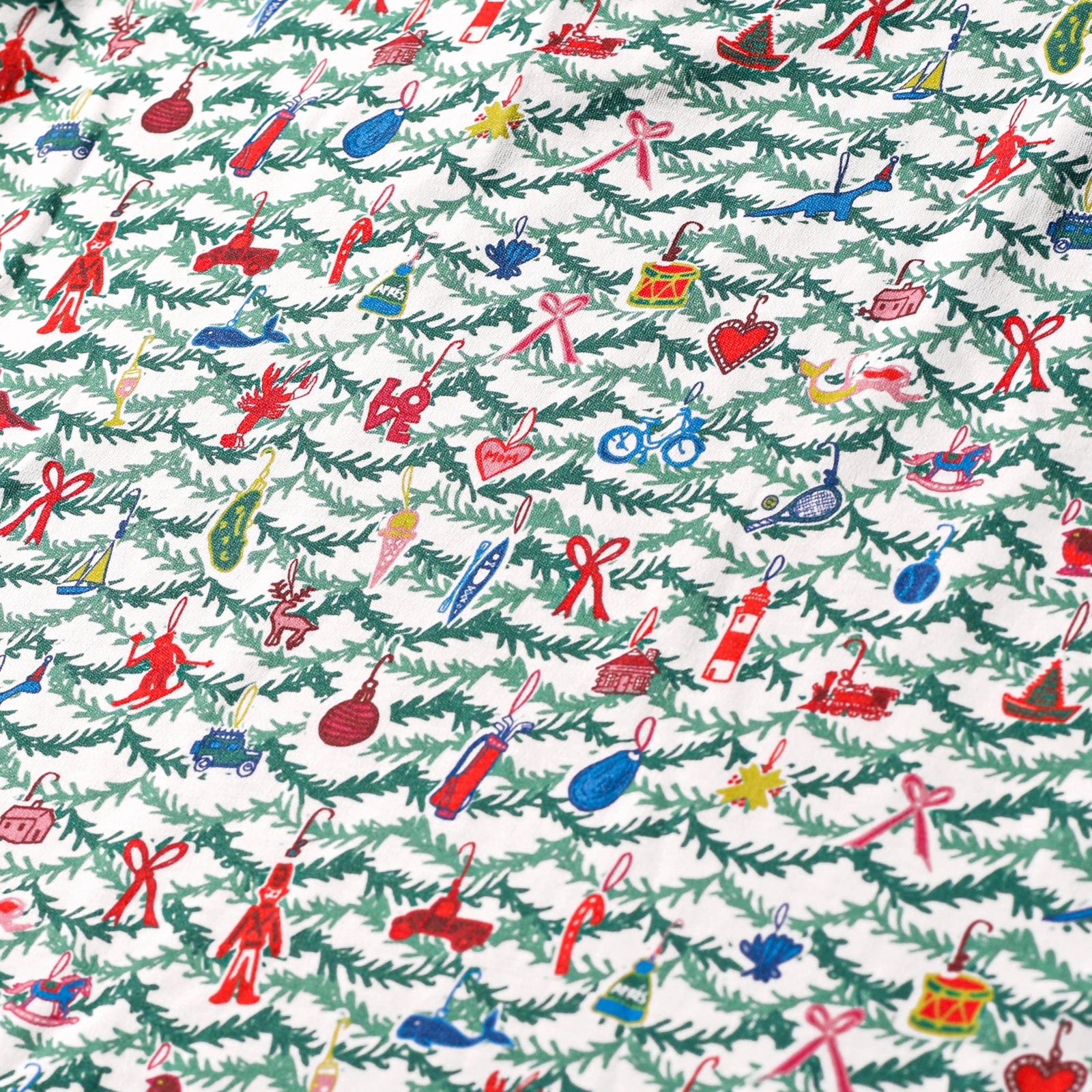 Oh Christmas Tree Two Piece Kids Pajamas