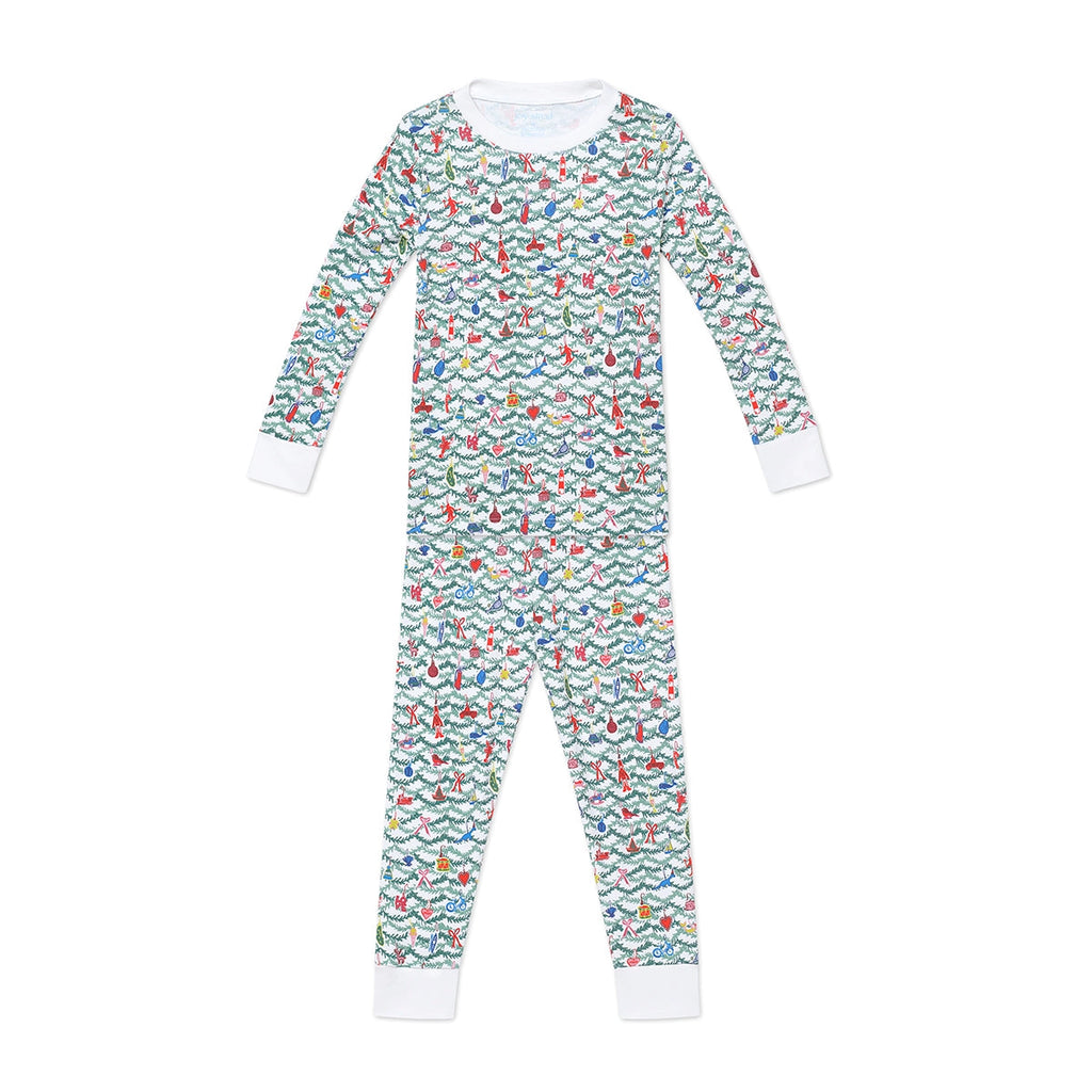 Oh Christmas Tree Two Piece Kids Pajamas