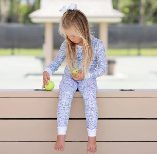 Tennis Two Piece Pajamas