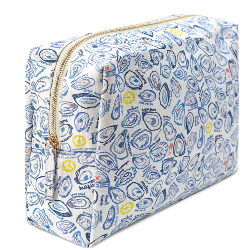 Oysters Large Travel Pouch