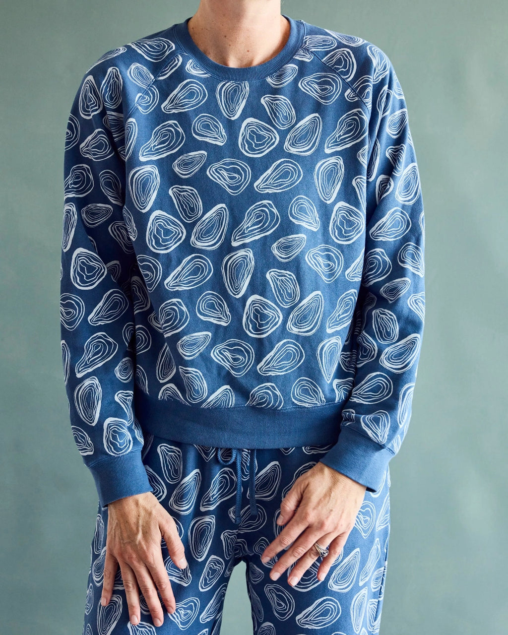 Women's Sweatshirt - Oyster | Denim