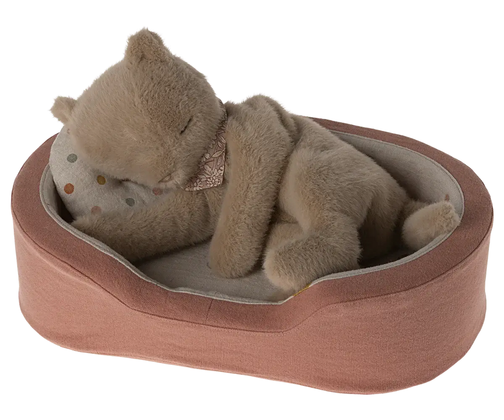 Plush Kitten, Medium - Cream Peach