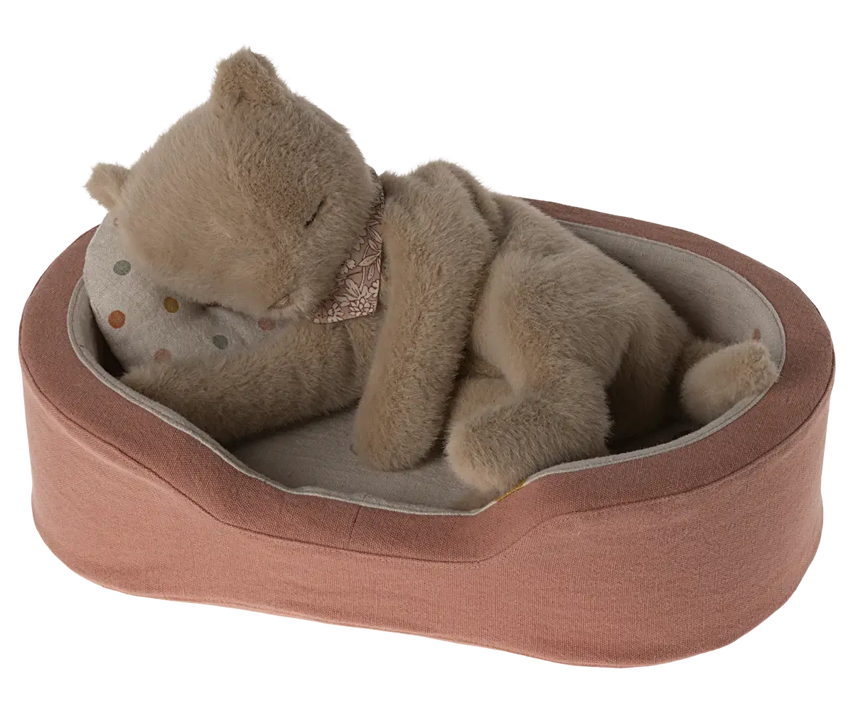 Plush Kitten, Medium - Cream Peach