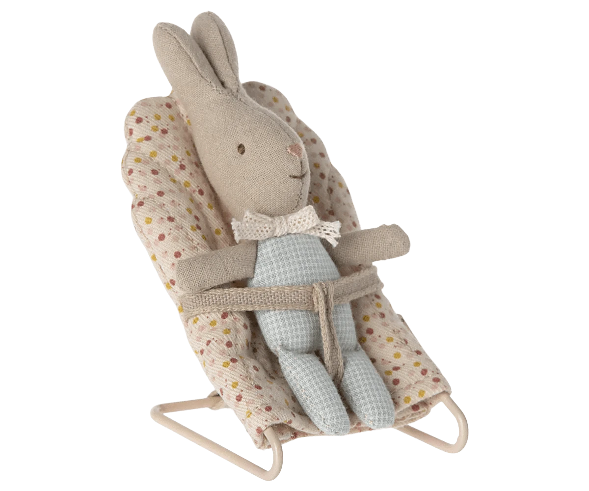 My Rabbit - Light Blue Check