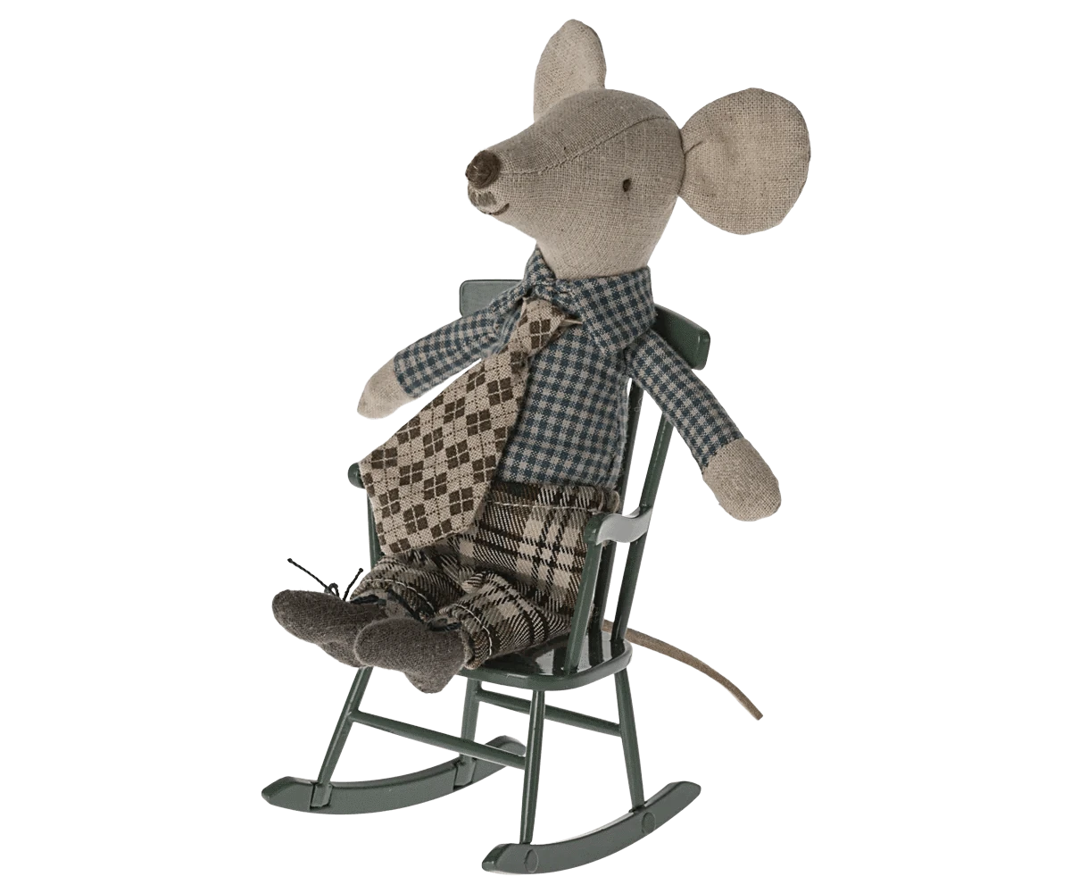 Rocking Chair (for Mouse) - Dark Green