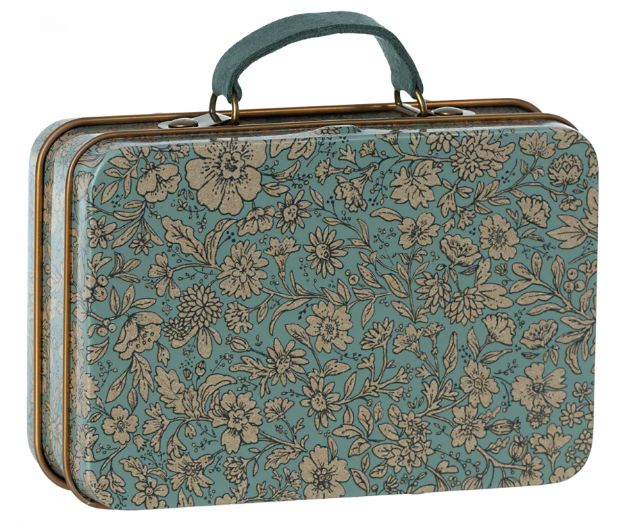 Suitcase, Small - Blossom Blue
