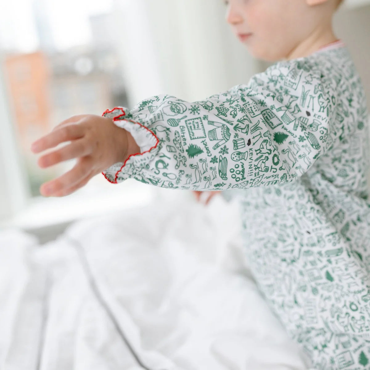 North Pole Christmas Girls Tess Lounge Dress